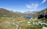 Vom Gotthardpass zur Reussquelle